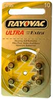 pile auditive rayovac 10